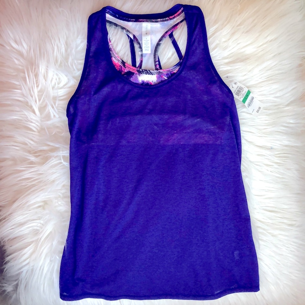 Sports Bra/Tank (attached) NWT size girls large-14